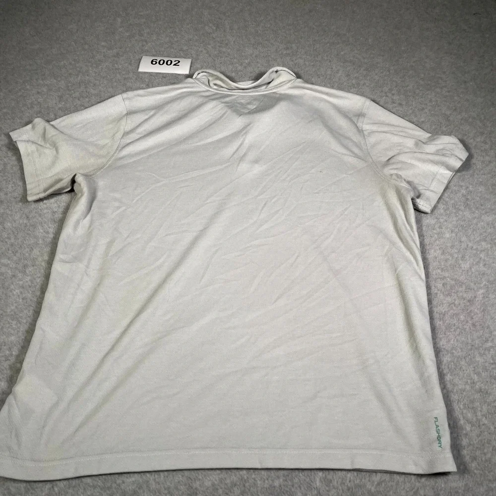 The‎ North Face FlashDry Performance Polo Shirt Mens XL Gray Collared Golf